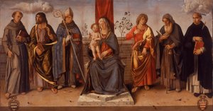 Vergine con Bambino e Santi da Marco Palmezzano